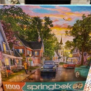 Springbok 1000 Piece Puzzle city street scene